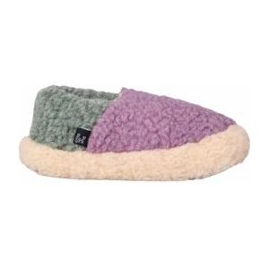 Pantoffel Rue De Wool Unisex The Nordic V2 Desert Brown Lavender Lilac Sea Green-Schoenmaat 36 - 37