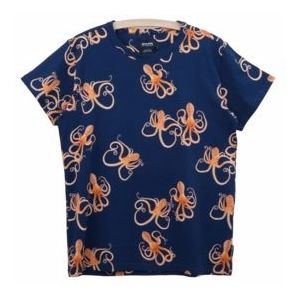 T-shirt SNURK Unisex Octopus Blue-M
