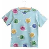 SNURK - Kids Who Farted - T-Shirt - Blauw