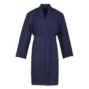 Badjas Kimono Esprit Men Easy Waffle Navy Blue-L