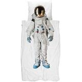 SNURK Astronaut Dekbedovertrek Percal-200 x 200 / 220 cm | 2-Persoons