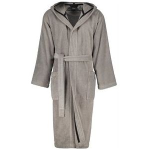 Badjas Cawö Home 833 Capuchon Men Stone