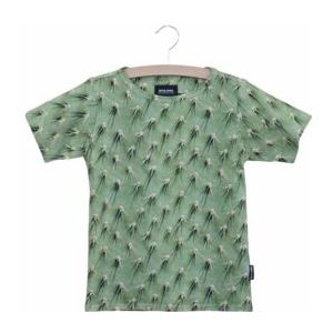 T-shirt SNURK Kids Cozy Cactus Green-Maat 140