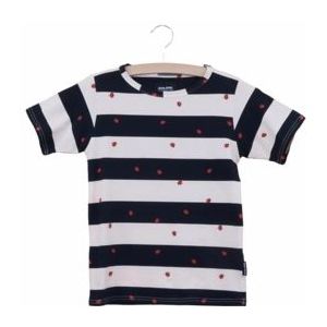 T-shirt SNURK Kids Ladybug Black/White-Maat 104