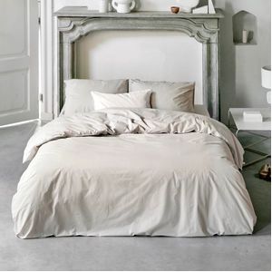 Walra - Pretty Pom Pom - Dekbedovertrek - Naturel - 100% Percal Katoen - 2-Persoons