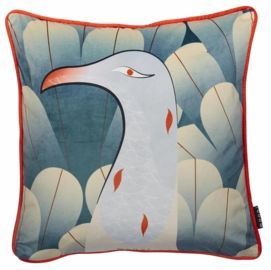 MOOOI - Calligraphy Bird - Sierkussenhoes - 50 x 50 cm - Extinct Animals