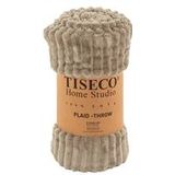 Tiseco Home Studio - Ribble - Plaid - Taupe - 130 x 160 cm
