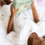 Snurk - T-Shirt Dress - Unicorn - Roze - Organisch Katoen