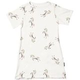 Snurk - T-Shirt Dress - Unicorn - Roze - Organisch Katoen