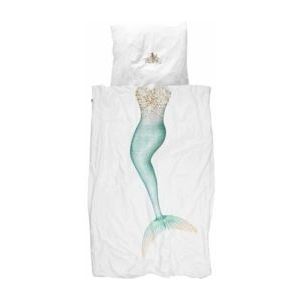 Dekbedovertrek Snurk Mermaid Percal Met Ritssluiting-140 x 200 / 220 cm | 1-Persoons