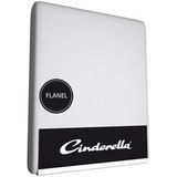 Cinderella - Hoeslaken - Flanel - 90x200/210 cm - Light Grey