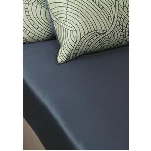 MOOOI Cotton Satin - Hoeslaken - 200x200 - Blauw