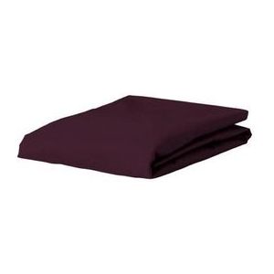 Hoeslaken Essenza Minte Burgundy (Satijn)-80 x 200 cm