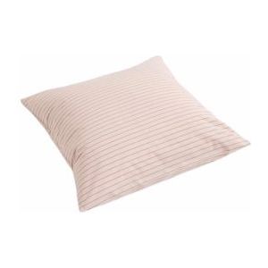 Kussensloop HAY Fineline Pillow Case Soft Pink-80 x 80 cm