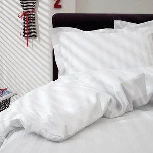 Damai Linea - Dekbedovertrek - Tweepersoons - 200 x 200/220 cm - Wit