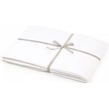 Dekbedovertrek - Wit - Katoen - 240x220 cm