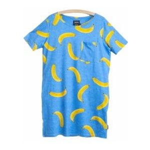 SNURK - T-Shirt Dress - Blauw - Damesjurk - Banana