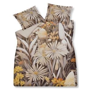 Dekbedovertrek Vandyck Marigold Multi Satijn-200 x 200 / 220 cm | 2-Persoons