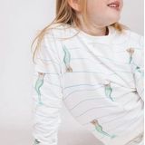 SNURK - Mermaid - Sweater - Roze - 95% Organisch Katoen - GOTS Gecertificeerd