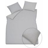 Dekbedovertrek Vandyck Flanel Aberdeen Anthracite Flanel-140 x 200 / 220 cm | 1-Persoons