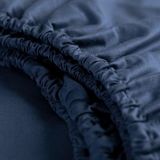 Cinderella - Weekend - Hoeslaken - 100% Katoen - Tot 25 cm matrashoogte - 160x200 cm - Blauw