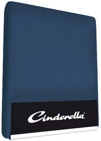 Cinderella - Weekend - Hoeslaken - 100% Katoen - Tot 25 cm matrashoogte - 160x200 cm - Blauw