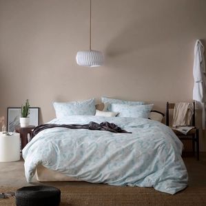 Moodit Dekbedovertrek Odil Blanche - Lits Jumeaux - 240 x 220 cm - Katoen