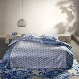 Dekbedovertrek Essenza Tesse Zen Blue Satijn-200 x 200 / 220 cm | 2-Persoons