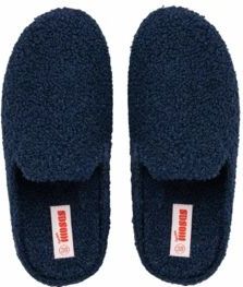 Freedom Moses - Kids Pantoffels - Navy - Gerecycled Fleece