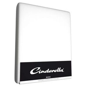 Cinderella - Weekend - Hoeslaken - Lits-jumeaux - 100% Katoen - 160x200 cm - Tot 25 cm matrashoogte - Wit
