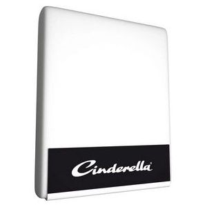 Cinderella Dubbel Jersey Hoeslaken - Twijfelaar - Ook Geschikt voor Boxspring - 120x200/210/220 cm - tot 25 cm  - Wit