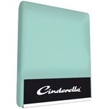 Cinderella - Sundays - Hoeslaken - Tot 25 cm matrashoogte - Satijn - 90x210 cm - Mineraal Groen