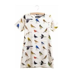 SNURK - T-Shirt Dress - Bird Watching - Jurk - Maat 140