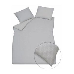 Dekbedovertrek Vandyck Flanel Aberdeen Anthracite Flanel-240 x 200 / 220 cm | Lits-Jumeaux