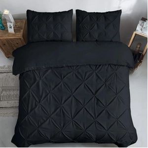 Dekbedovertrek Dreamhouse Salvador Black Katoen-140 x 200 / 220 cm | 1-Persoons