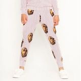 SNURK - Kids Lion - Broek - Groen - 95% Organic Cotton - GOTS Gecertificeerd