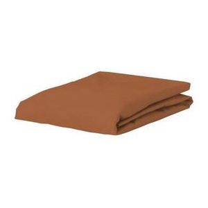 Hoeslaken Essenza Minte Leather Brown (Satijn)-200 x 200 cm