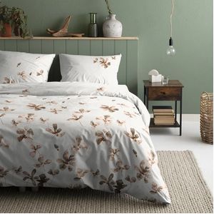 Dekbedovertrek - Wit - Katoen - Eenpersoons