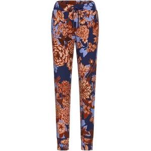 Trousers Essenza Women Jules Flore Long Boyish Blue