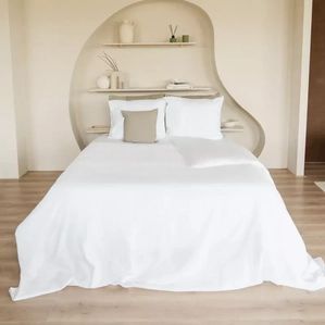 Dommelin - Liva - Dekbedovertrek - Wit - 240 x 200 / 220 cm - Lits-Jumeaux