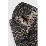 Badjas Missoni Unisex Azul Hooded Brown Multicolor-L