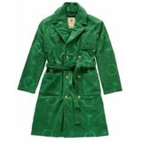 OAS - The Emerald - Badjas - Groen - 100% Katoen - Jacquard Geweven