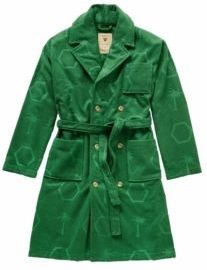 OAS - The Emerald - Badjas - Groen - 100% Katoen - Jacquard Geweven