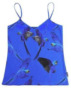 SNURK - Blue Parrot - Strap Top - Blauw