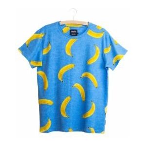 SNURK - Blue Banana - T-shirt - Blauw - Unisex