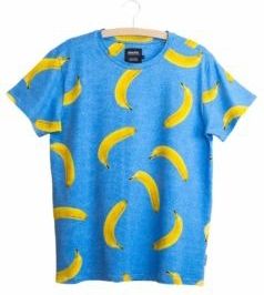 SNURK - Blue Banana - T-shirt - Blauw - Unisex
