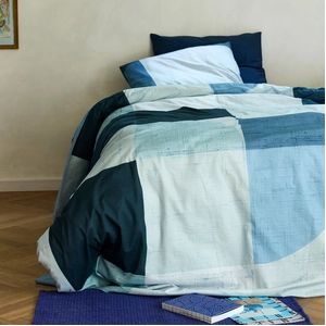 Dekbedovertrek - Cinderella Rune Blue - Katoen - 260 x 200 / 220 cm - Extra Breed