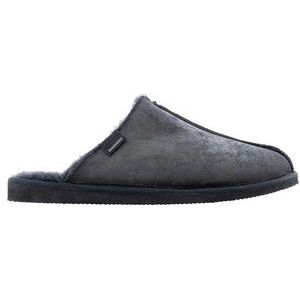 Pantoffel Shepherd of Sweden Men Hugo Matt Black-Schoenmaat 46