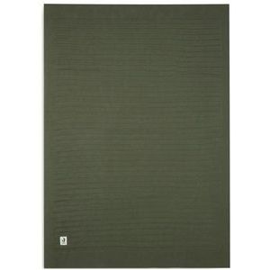 Jollein gebreide baby ledikantdeken Pure Knit Leaf Green100x150 cm GOTS