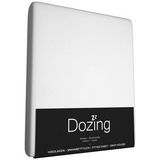 Hoeslaken Dozing Wit (Katoen)-200 x 220 cm